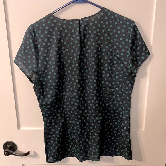 Ann Taylor polka dot top, US 10 - Picture 2 of 2